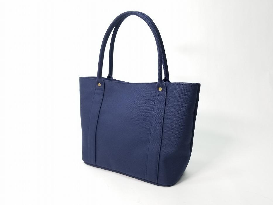 【いちひこ帆布】 ミニトート/ネイビー【かばん ファッション 人気 おすすめ 】