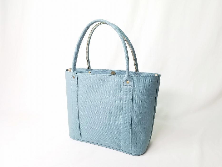 【いちひこ帆布】 ミニトート/水色【かばん ファッション 人気 おすすめ 】