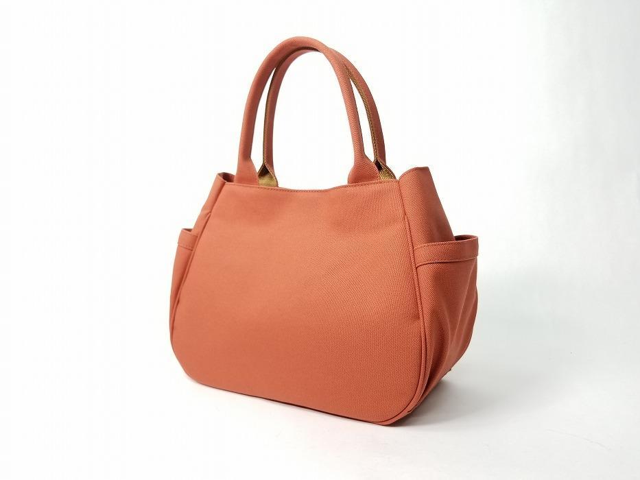 【いちひこ帆布】 マロンバッグ/レンガ【かばん ファッション 人気 おすすめ 】