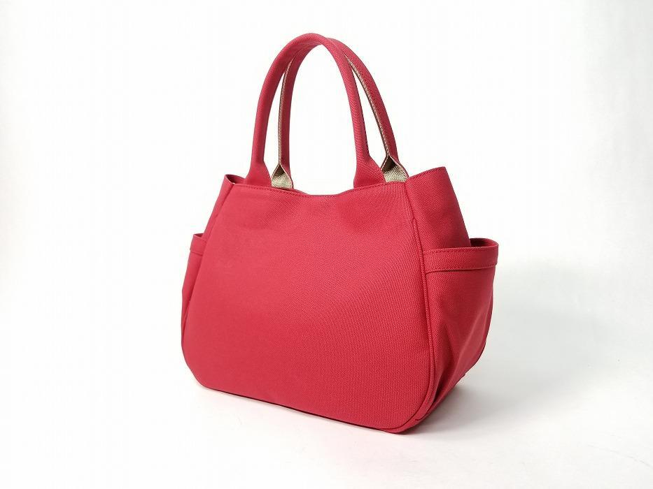 【いちひこ帆布】 マロンバッグ/赤【かばん ファッション 人気 おすすめ 】