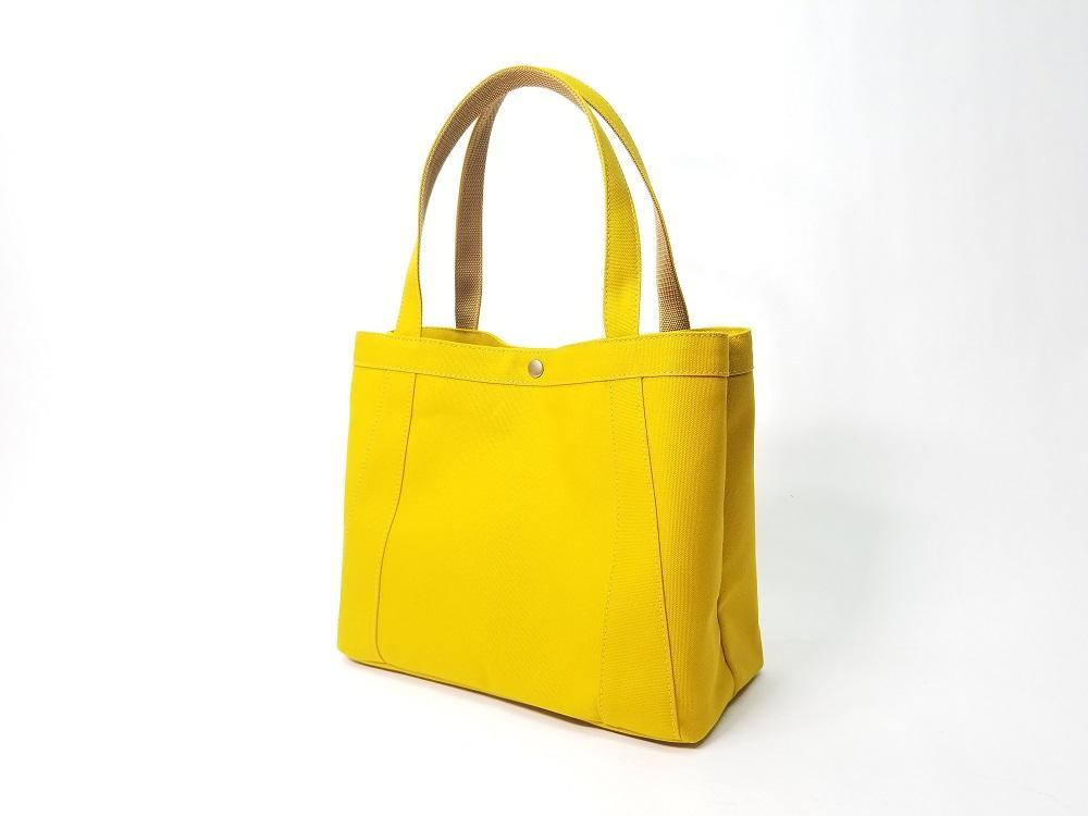 【いちひこ帆布】パーティショントート　イエロー【かばん ファッション 人気 おすすめ 】