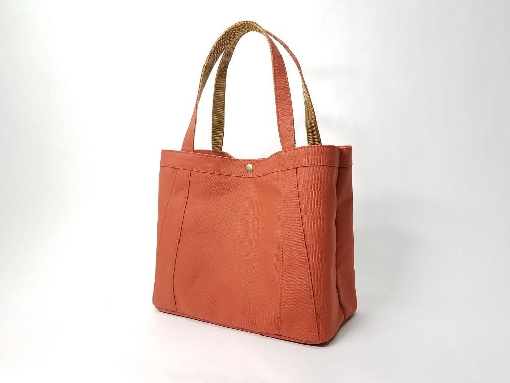 【いちひこ帆布】パーティショントート　レンガ【かばん ファッション 人気 おすすめ 】