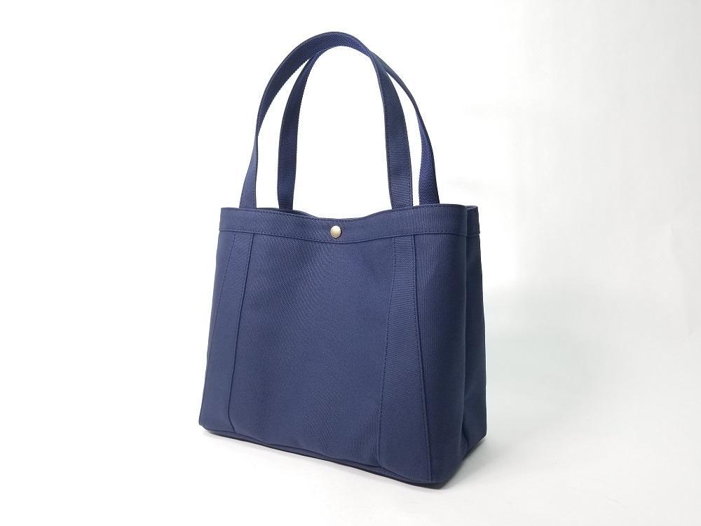 【いちひこ帆布】パーティショントート　ネイビー【かばん ファッション 人気 おすすめ 】