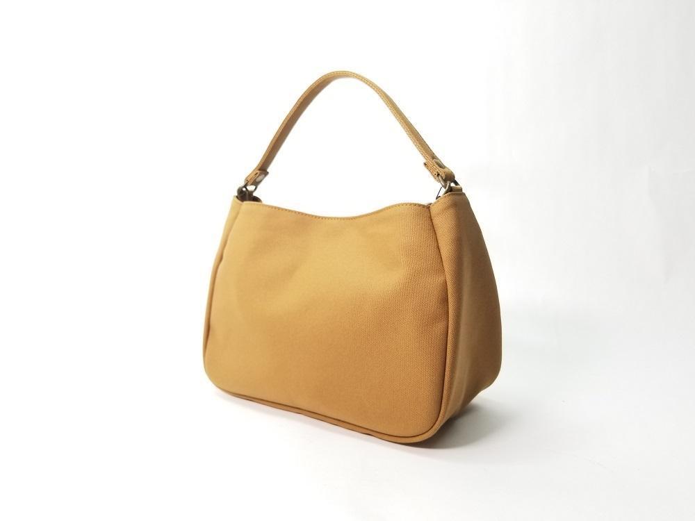 【いちひこ帆布】ワンハンドルショルダー　キャメル【かばん ファッション 人気 おすすめ 】