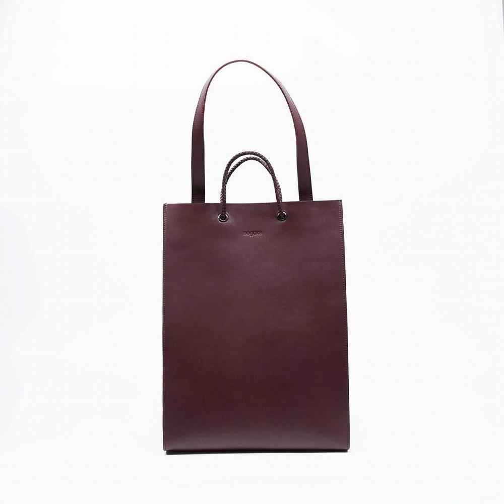 【トートバッグ（L）】2way Tote bag Large　カラー：Wine【かばん ファッション 人気 おすすめ 】