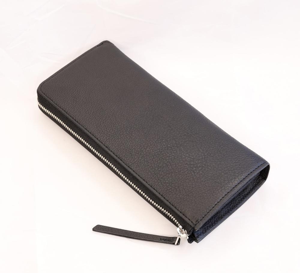 【長財布】Zip long wallet カラー：Black【雑貨 ファッション 人気 おすすめ 】