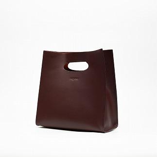 【レザーショッパー】Kurite shopper　カラー：Wine【かばん ファッション 人気 おすすめ 】