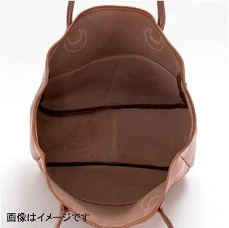 栃木レザー使用｜ソフトな手触り 本革 A4も入る大容量 本革トートバッグ｜Tote bag 03 L｜キャメル｜minca（全6色）