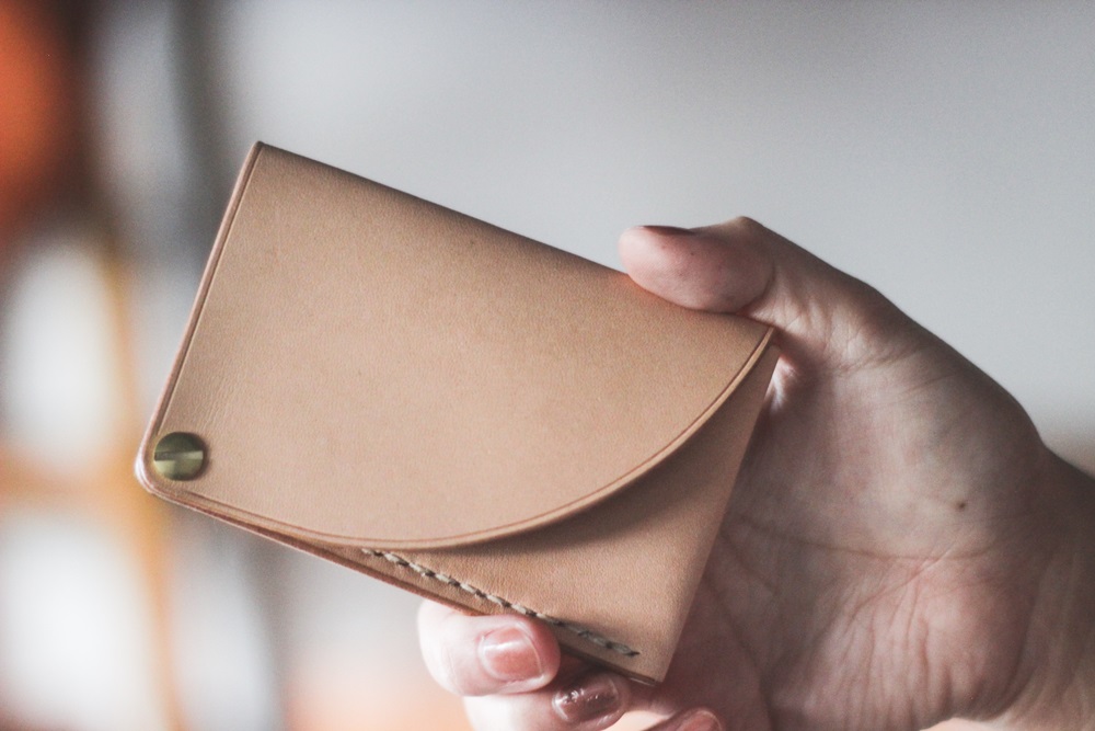 【minca】栃木レザーのカードケース パスケース 定期入れ 名刺入れ コンパクト/スライドカードケース/タン(生成)【雑貨 日用品 人気 おすすめ 】