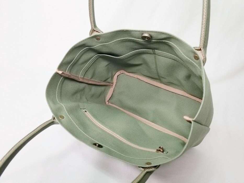 【いちひこ帆布】 ミニトート/グリーン【かばん ファッション 人気 おすすめ 】