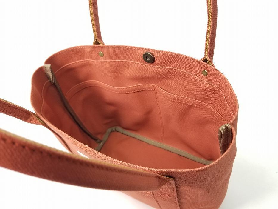 【いちひこ帆布】 ミニトート/レンガ【かばん ファッション 人気 おすすめ 】