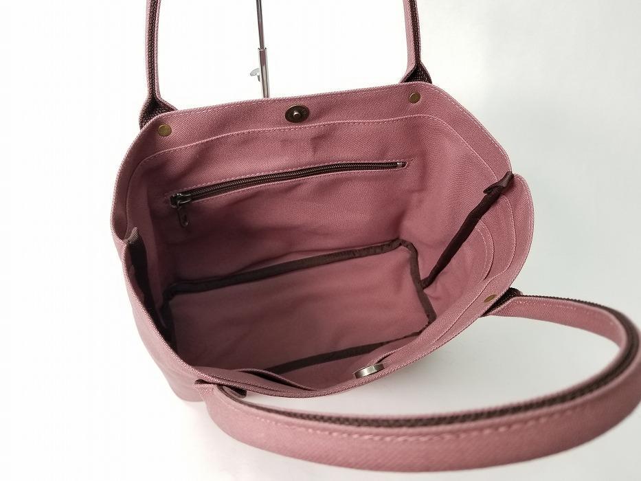 【いちひこ帆布】 ミニトート/あずき【かばん ファッション 人気 おすすめ 】