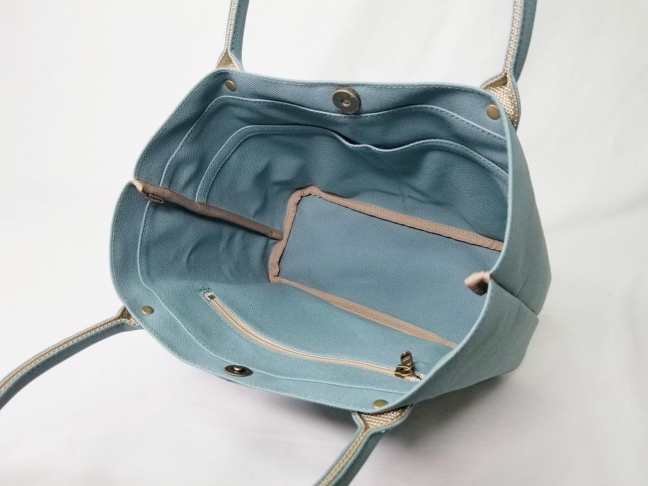 【いちひこ帆布】 ミニトート/水色【かばん ファッション 人気 おすすめ 】