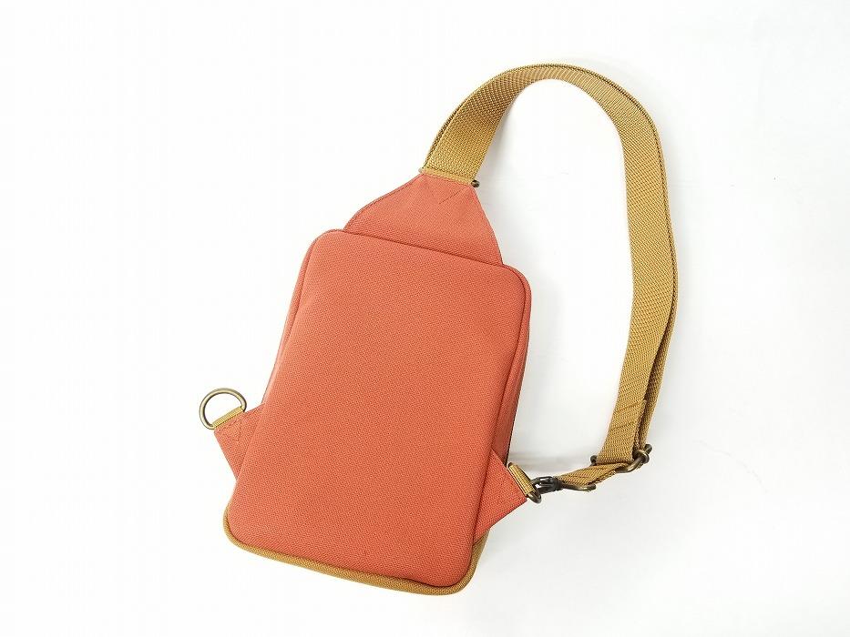 【いちひこ帆布】 ボディバッグ/レンガ【かばん ファッション 人気 おすすめ 】