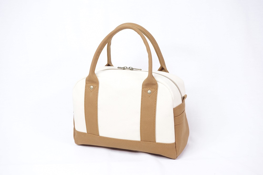 【いちひこ帆布】 ミニボストン/キャメル【かばん ファッション 人気 おすすめ 】