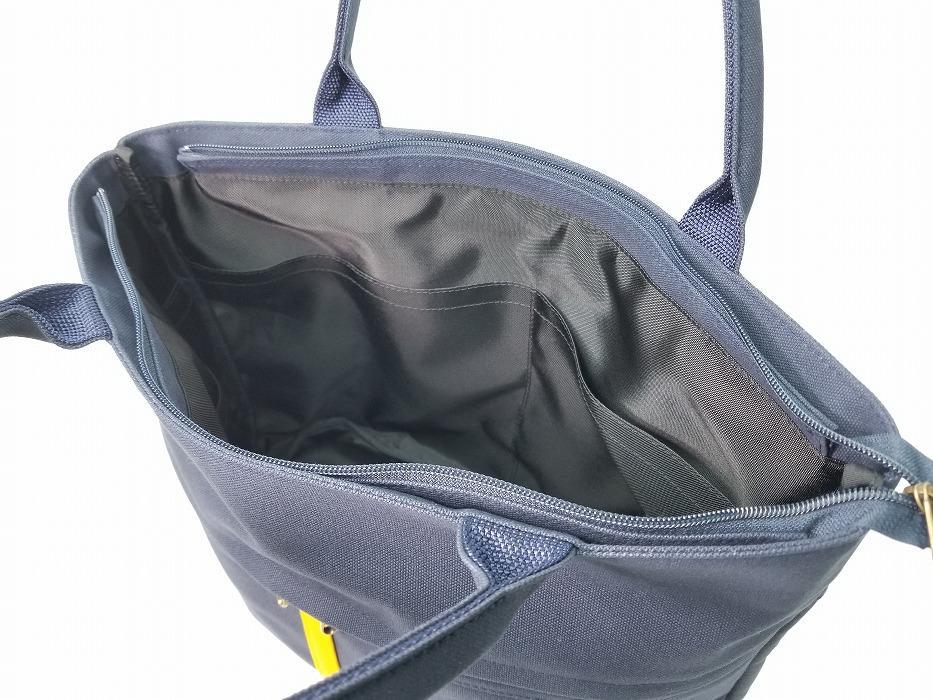 【いちひこ帆布】 ライントート/ネイビー【かばん ファッション 人気 おすすめ 】