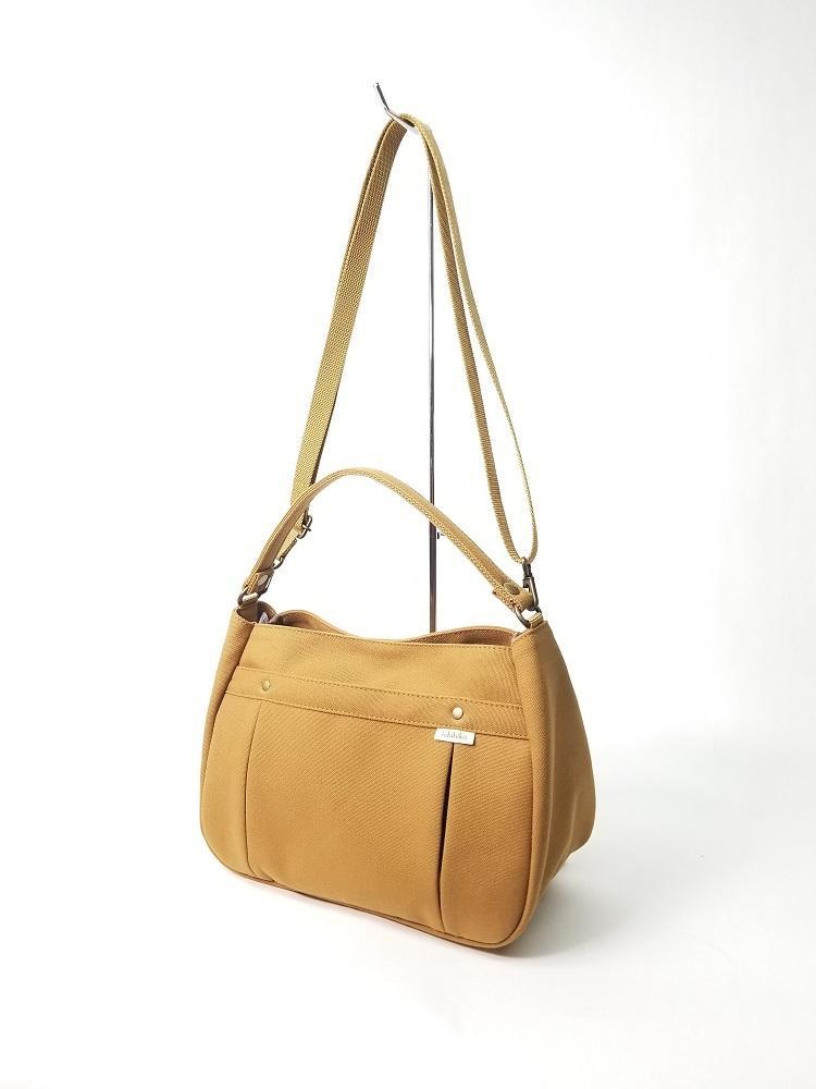 【いちひこ帆布】ワンハンドルショルダー　キャメル【かばん ファッション 人気 おすすめ 】