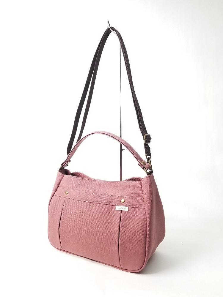 【いちひこ帆布】ワンハンドルショルダー　あずき【かばん ファッション 人気 おすすめ 】