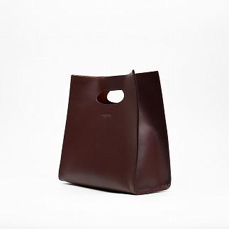 【レザーショッパー】Kurite shopper　カラー：Wine【かばん ファッション 人気 おすすめ 】