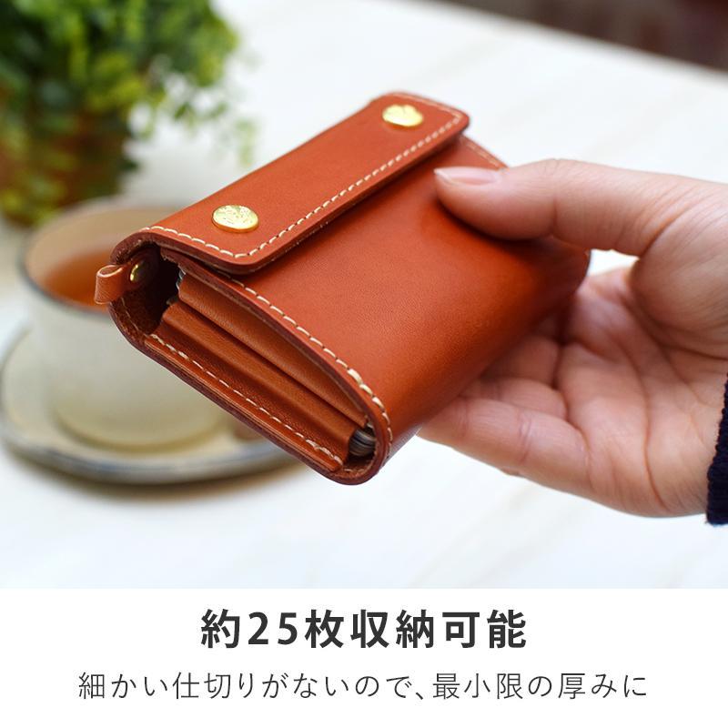 カードいっぱいケース [C25] カードケース HUKURO 栃木レザー 全5色【オレンジ】【小物 ファッション 人気 おすすめ 】