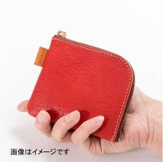 栃木レザー使用｜やわらか本革Lジップミニ財布｜Lzip wallet small 02｜ブラック｜minca（全6色）