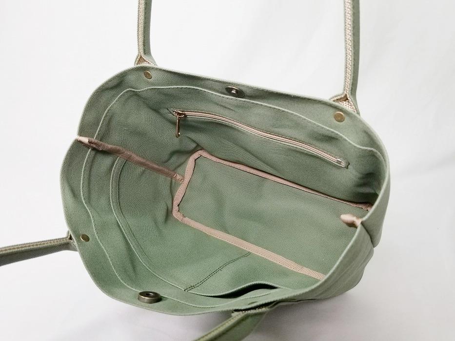 【いちひこ帆布】 ミニトート/グリーン【かばん ファッション 人気 おすすめ 】