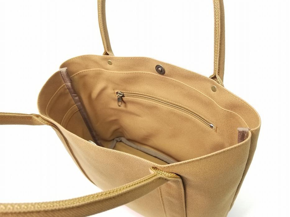 【いちひこ帆布】 ミニトート/キャメル【かばん ファッション 人気 おすすめ 】