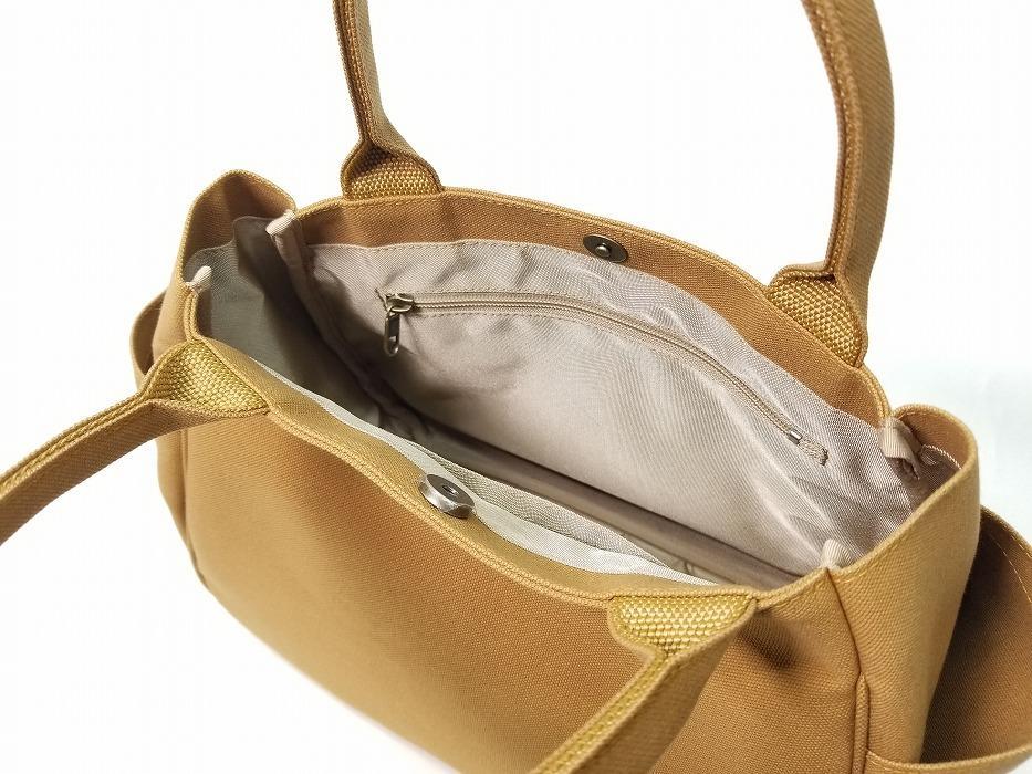 【いちひこ帆布】 マロンバッグ/キャメル【かばん ファッション 人気 おすすめ 】