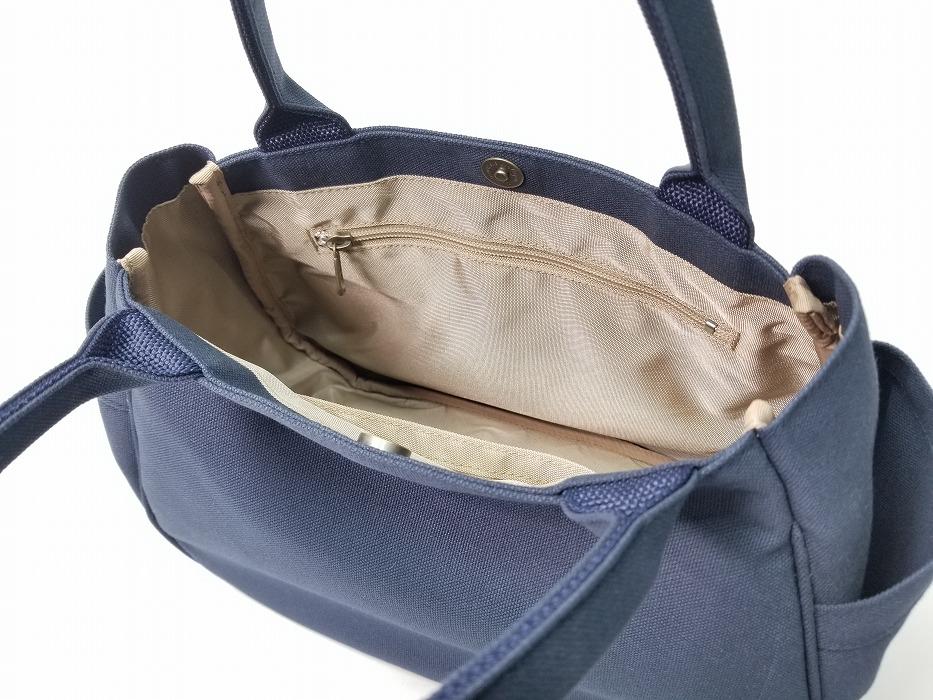 【いちひこ帆布】 マロンバッグ/ネイビー【かばん ファッション 人気 おすすめ 】