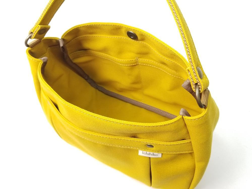【いちひこ帆布】ワンハンドルショルダー　イチョウ【かばん ファッション 人気 おすすめ 】