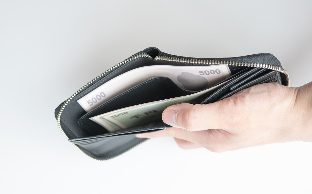 チマブエ　栃木レザー　ラウンドファスナー二つ折り財布　【キャメル】【雑貨 ファッション 人気 おすすめ 】