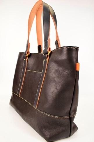 【全6色】栃木レザーのトートバッグ A4サイズ パソコン 肩掛け ビジネスにもカジュアルにも/Tote bag 04/ブラック/minca　403【かばん ファッション 人気 おすすめ 】