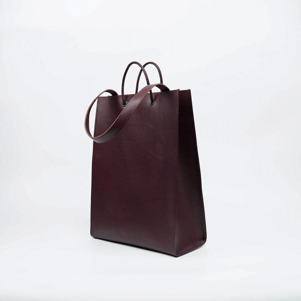 【トートバッグ（L）】2way Tote bag Large　カラー：Wine【かばん ファッション 人気 おすすめ 】