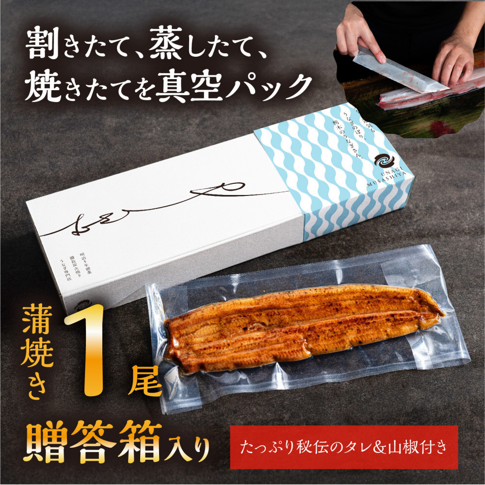 数量限定 国産うなぎ 蒲焼き（長焼き）120g程度×1本 ＜オリジナル御朱印付き＞　|  明治５年創業の老舗名店 150年秘伝のタレ付き 国産養殖うなぎ 蒲焼き うな重 ひつまぶしに 栃木県 栃木市