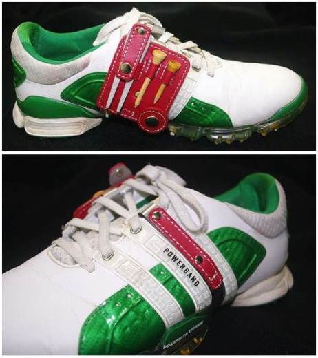 シャフトリボン（グリーン）＆ティーホルダーセット（レッド）【雑貨 日用品 人気 おすすめ 】