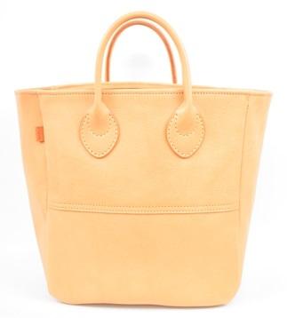 【全6色】栃木レザーのトートバッグ A4サイズ パソコン 仕事にもカジュアルにも /Tote bag 03M/タン/minca　361【かばん ファッション 人気 おすすめ 】