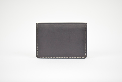【全7色】栃木レザーの名刺入れ 約50枚収納 ポケット4つ Card holder 02/ブラック/minca　416【雑貨 ファッション 人気 おすすめ 】