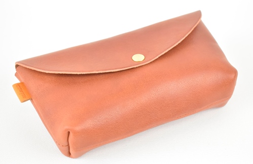 【全6色】栃木レザー ポーチ02M　小物入れ バッグの中もスッキリ 化粧ポーチ/Pouch　02/M/チョコ/minca　425【ファッション 人気 おすすめ 】