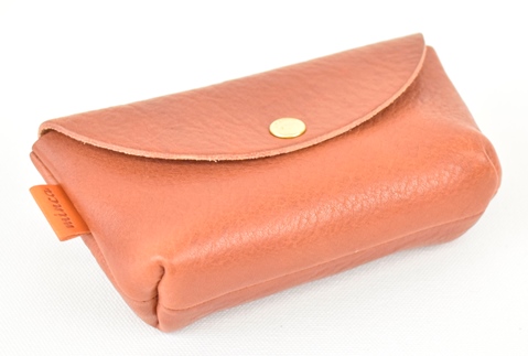 【全6色】栃木レザー ミニポーチ02S　小物入れ ピルケース/Pouch　02/S/チョコ/minca　428【ファッション 人気 おすすめ 】