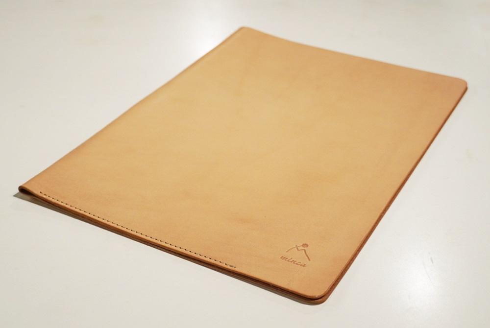 【minca】栃木レザー のA4レザーファイル 書類ケース/Document holder 01/タン　485【玩具 雑貨 日用品 人気 おすすめ 】