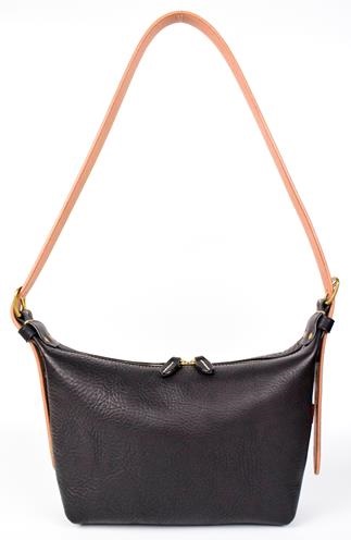 【minca】】栃木レザーのショルダーバッグ02M 斜めがけ コンパクトサイズ/Shoulder bag 02M/ブラック　533【かばん ファッション 人気 おすすめ 】