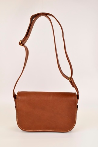 【minca】栃木レザーのショルダーバッグ01S 斜めがけ ミニサイズ ソフトな手触り/Shoulder bag 01/S/チョコ　545【かばん ファッション 人気 おすすめ 】