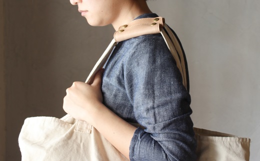 栃木レザー使用｜バッグの本革持ち手カバー 2個セット｜Handle cover｜タン｜minca（全7色）