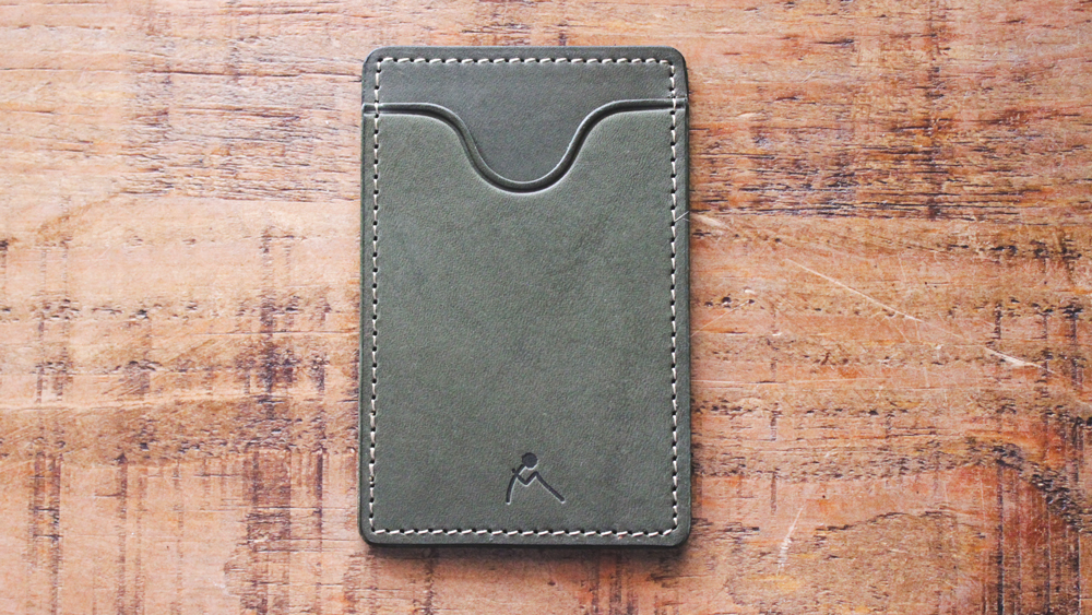 【minca】栃木レザーのタテ型パスケース 定期入れ パスホルダー01/オリーブ　694【雑貨 日用品 人気 おすすめ 】