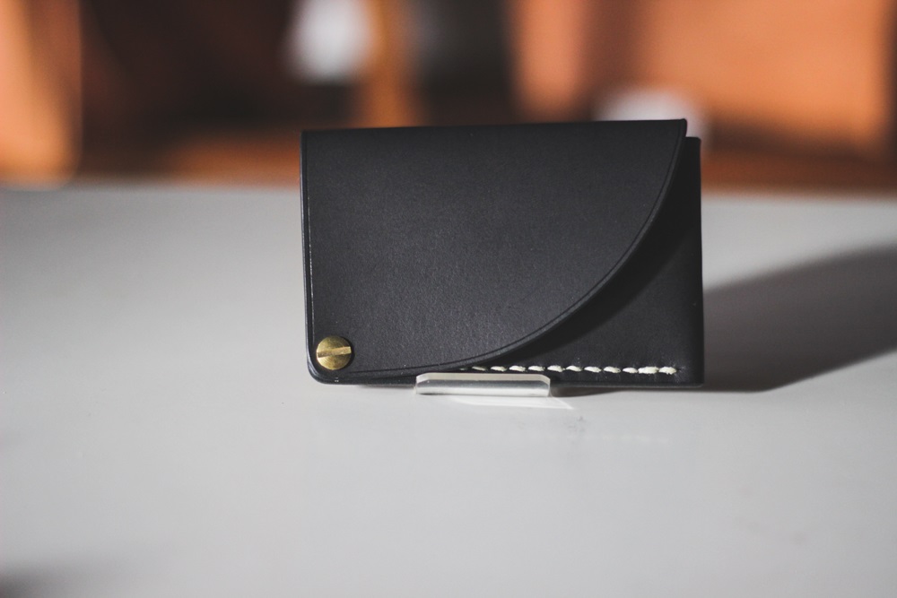 【minca】栃木レザーのカードケース パスケース 定期入れ 名刺入れ コンパクト/スライドカードケース/ブラック【雑貨 日用品 人気 おすすめ 】