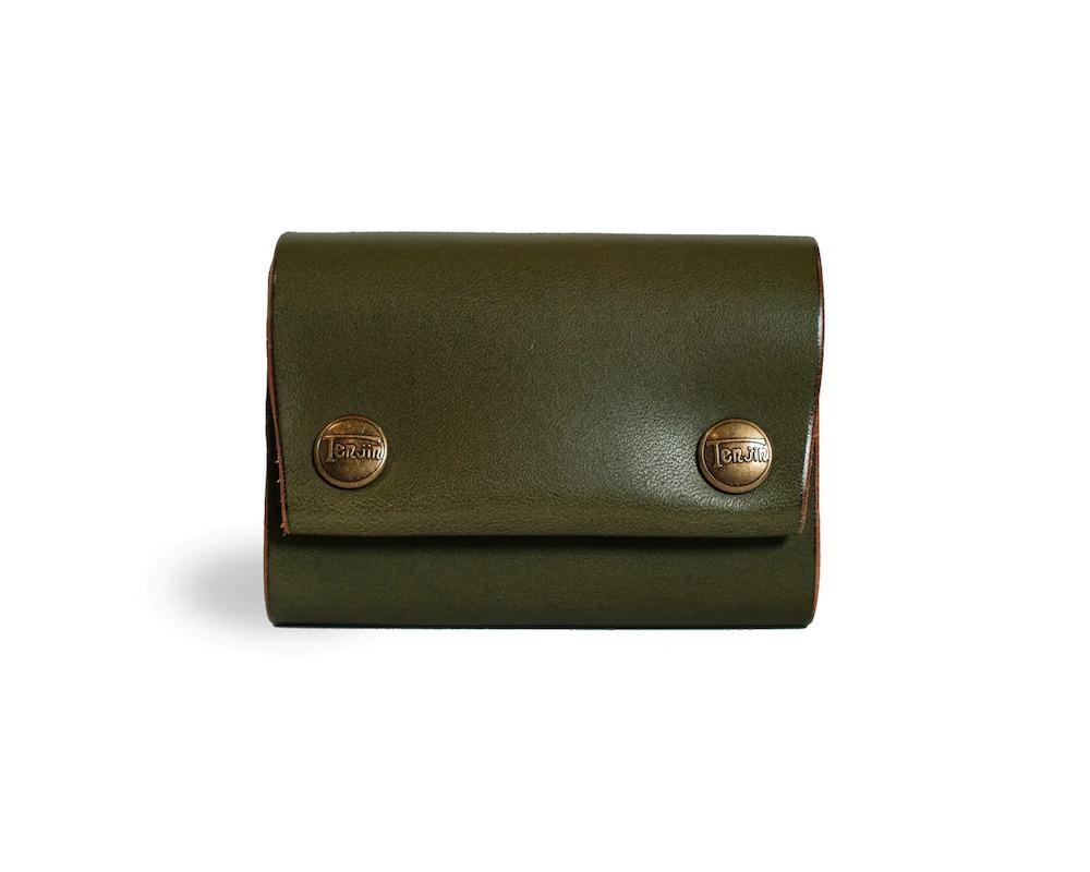 天神ワークス ミニウォレットPW01【OLIVE】【雑貨 ファッション 人気 おすすめ 】