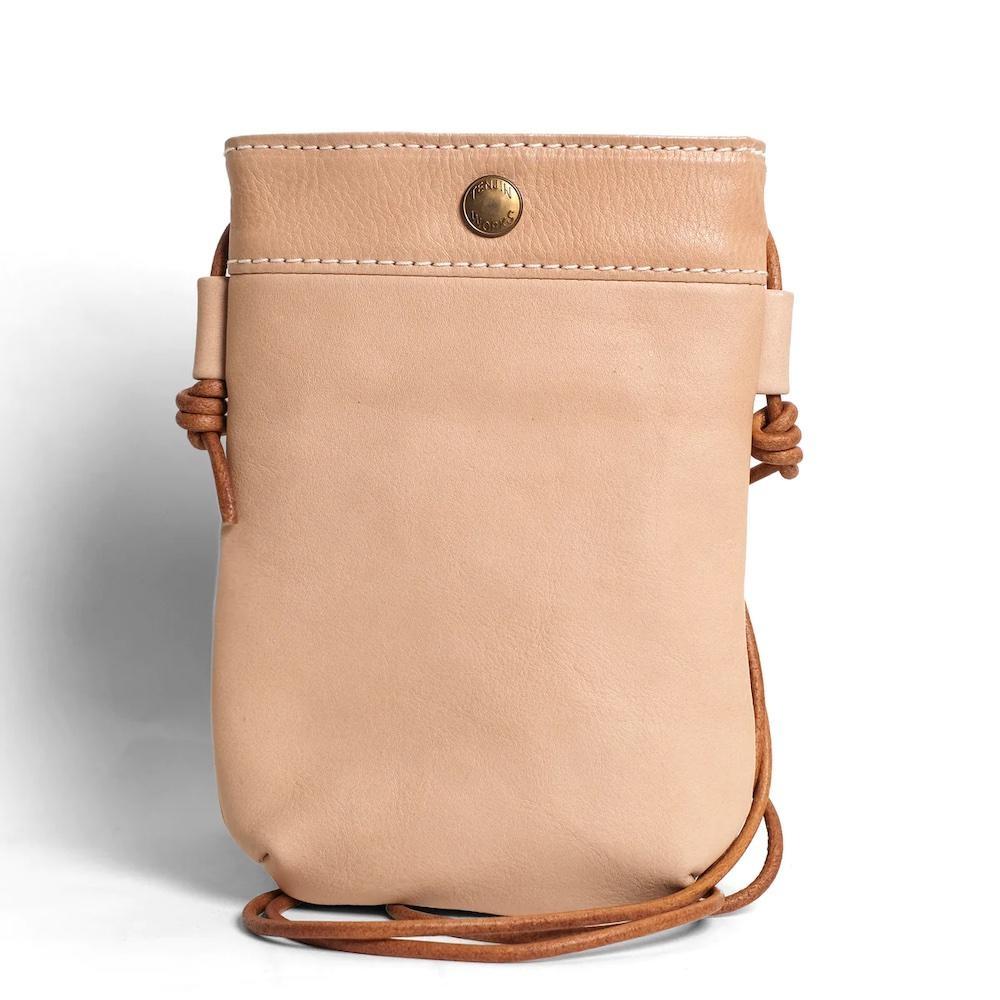 天神ワークス レザーサコッシュSP04【TAN】【かばん ファッション 人気 おすすめ 】