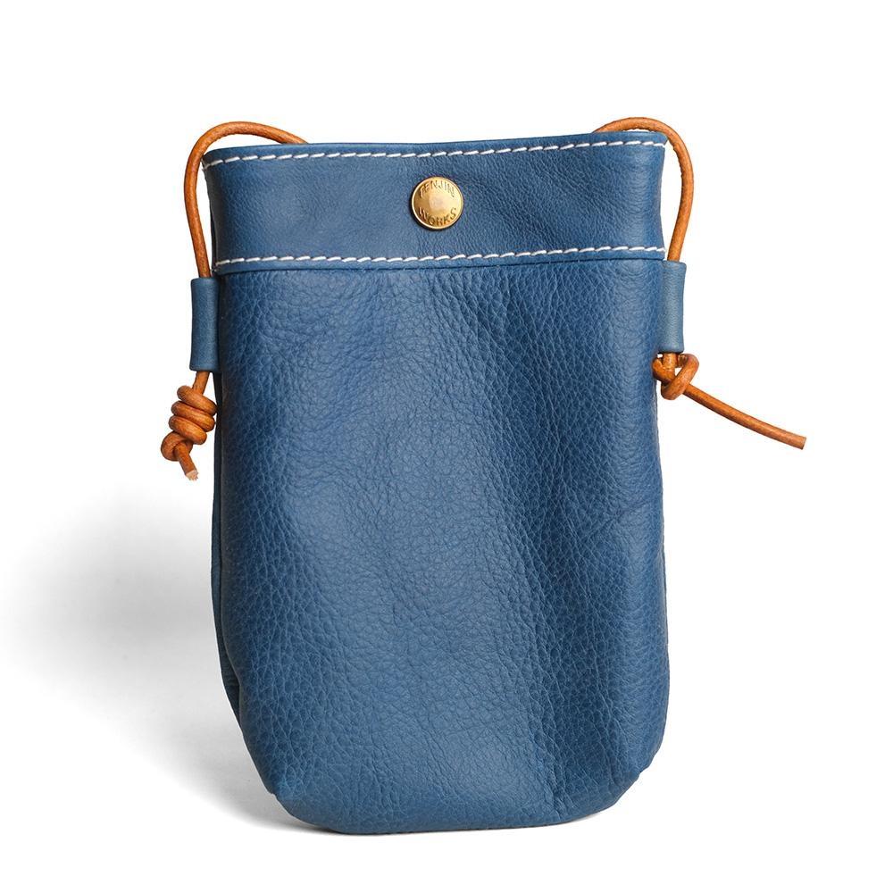 天神ワークス レザーサコッシュSP04【COBALT BLUE】【かばん ファッション 人気 おすすめ 】