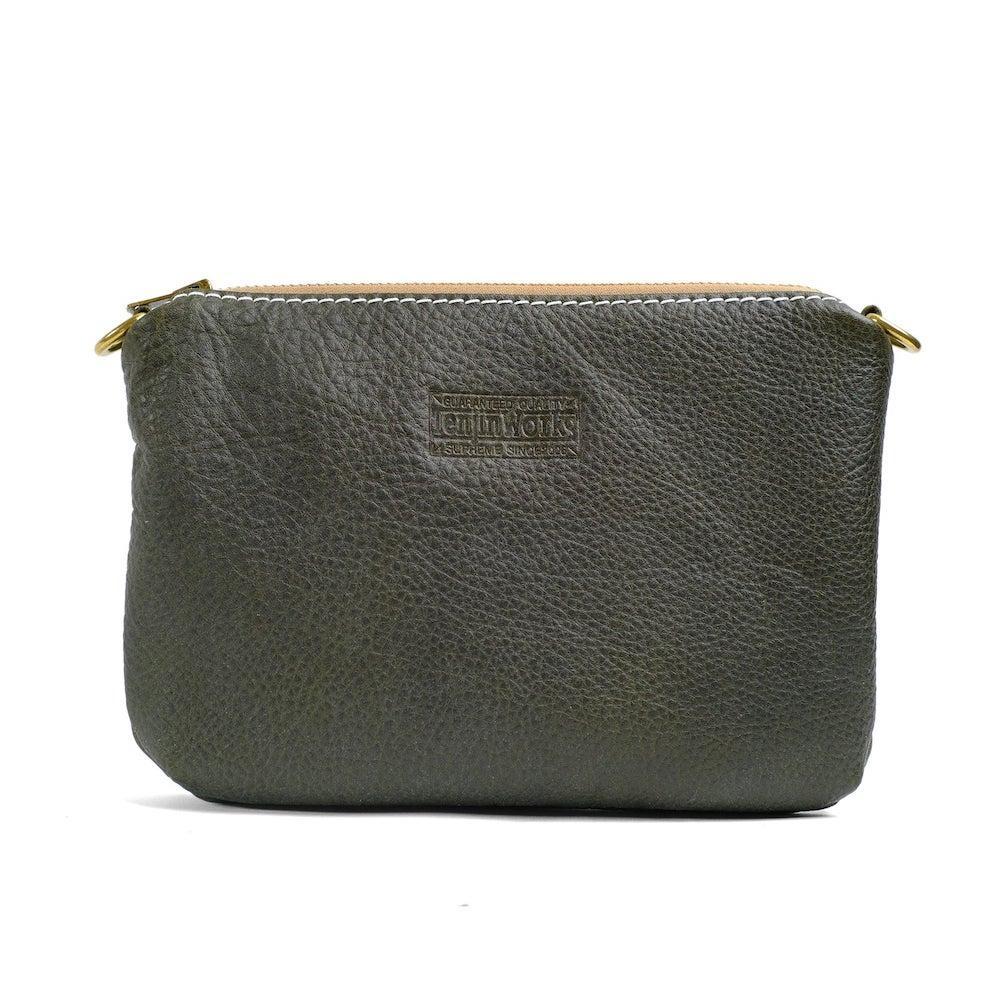 天神ワークス レザーサコッシュSP05【OLIVE】【かばん ファッション 人気 おすすめ 】