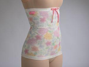 ピーチテックボディ快腹帯で術後のお腹をケア 実体験を基に製品化した腹巻 腹帯 下着【S-M/フラワーカラフル】【衣料 ファッション 人気 おすすめ 】